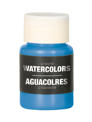 Maquillaje Liquido Azul Oscuro al Agua - Maquillaje