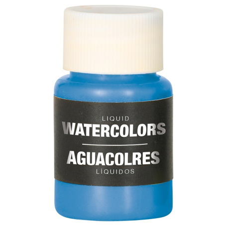 Maquillaje Liquido Azul Oscuro al Agua - Maquillaje