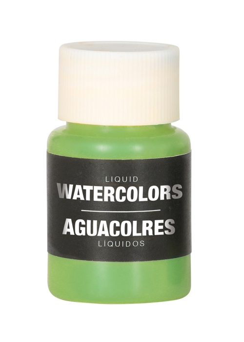 Maquillaje Liquido Verde Claro al Agua - Maquillaje