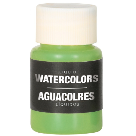 Maquillaje Liquido Verde Claro al Agua - Maquillaje