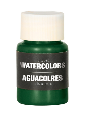 Maquillaje Liquido Verde Oscuro al Agua - Maquillaje