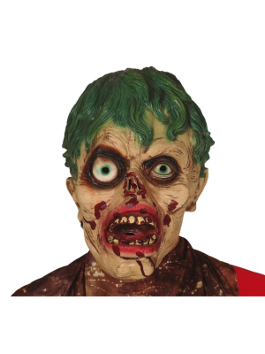 Mascara Zombie Jorobado Latex - Mascaras Halloween