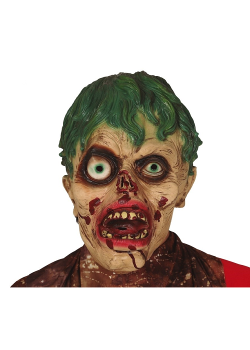 Mascara Zombie Jorobado Latex - Mascaras Halloween
