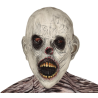 Mascara Zombie Blanco Latex - Mascaras Halloween