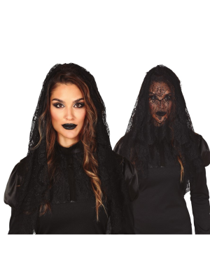 Mantilla " Beltza