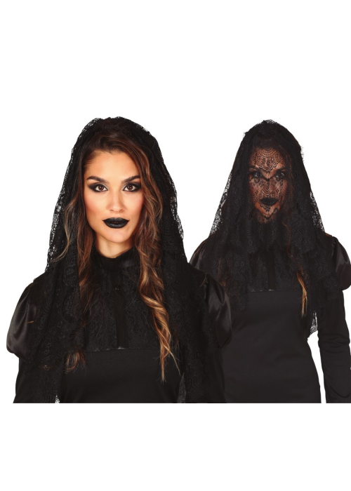 Mantilla " Beltza