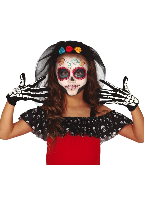 Guantes Esqueleto Infantiles - COMPLEMENTOS POR CATEGORIA