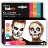 Maquillaje de Calavera 3 Colores - Maquillaje