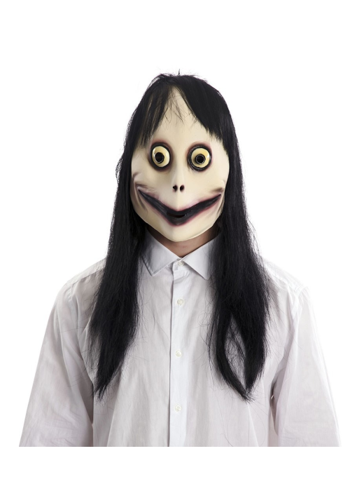 Mascara Momo Latex - Mascaras Halloween