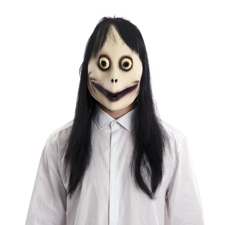 Mascara Momo Latex - Mascaras Halloween