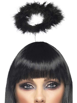 Diadema Aureola de Angel Negro barato – Tienda online de Diadema Aureola de Angel Negro