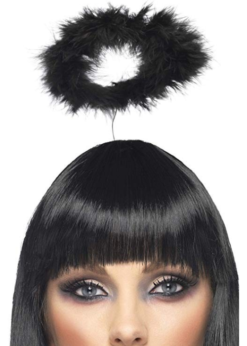 Diadema Aureola de Angel Negro barato – Tienda online de Diadema Aureola de Angel Negro