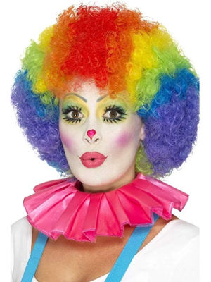 Gorguera de Payaso Rosa - Corbatas y Pajaritas