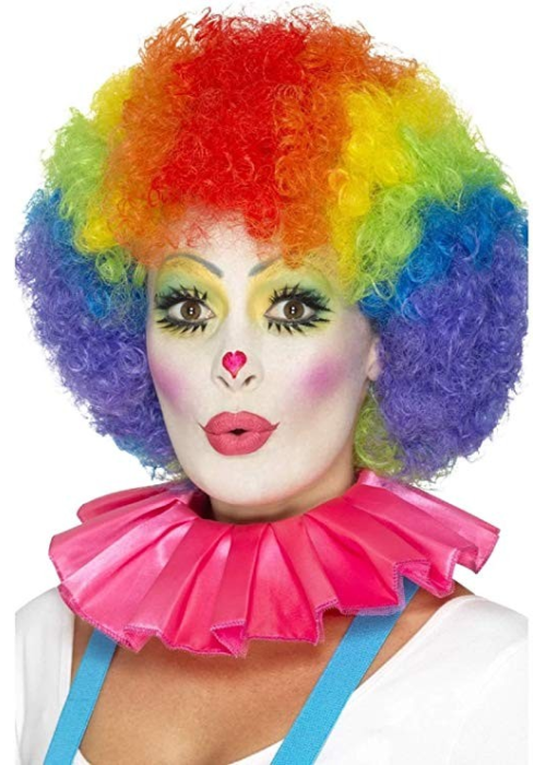 Gorguera de Payaso Rosa - Corbatas y Pajaritas