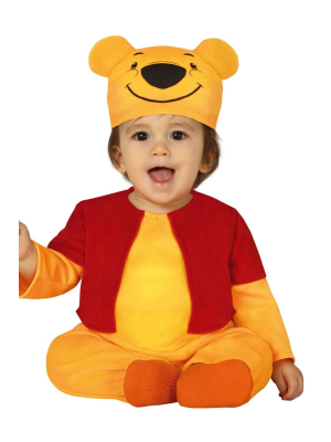 Costume D'Ours Bébé Jaune