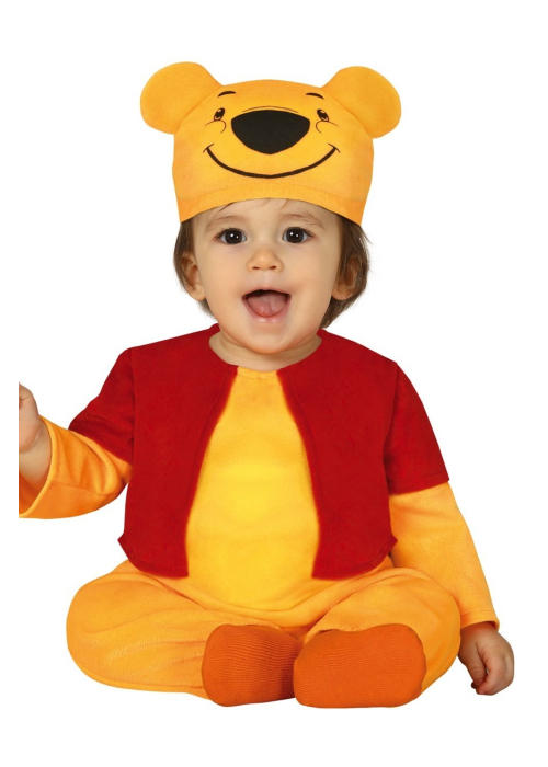 Fantasia de Urso Amarelo Bebe