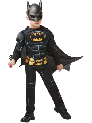 Disfraz de Batman Black Core Deluxe Infantil - Disfraces de Batman
