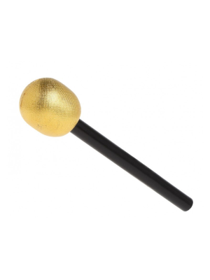 Microfono Dorado - Instrumentos Musicales