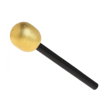 Microfono Dorado - Instrumentos Musicales