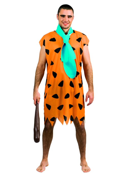 Traxe de Pedro Flintstones - Disfraces de Cavernicolas Picapiedras