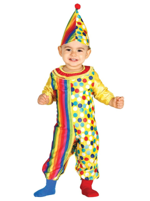 Disfraz de Payaso Rainbows Bebe - Disfraces de Payasos, Arlequines y Bufones