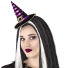 Sombrero Bruja Mini Morado - Complementos de Brujas y hechiceros