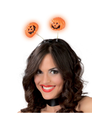 Headband Pumpkins with Light
