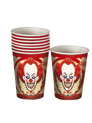 Ontzi Clown 8 uds 10cms