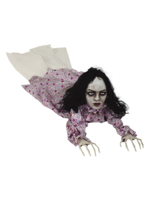 Zombie Mulher Arrastrandose