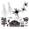 Decoracion Halloween Adhesivos 70x25 cms - Guirnaldas y Globos