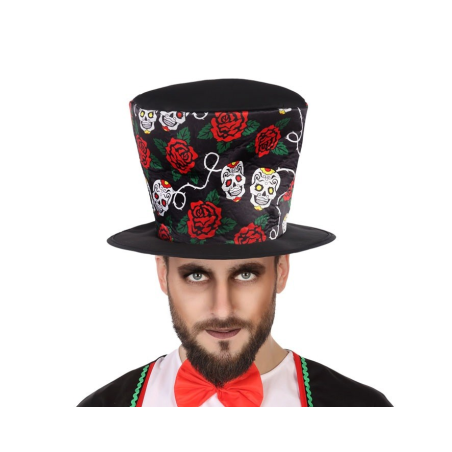 Chistera Catrino Flores - Accesorios Halloween