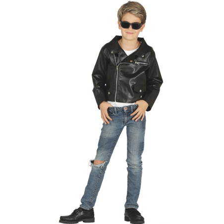 Chaqueta Motero Grease Infantil - Disfraces de Rock y Punk para Niñas