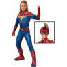Disfraz de capitana Marvel Classic Infantil - Infinity War y Endgame