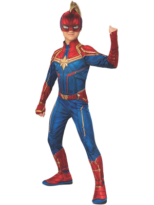 Disfraz de capitana Marvel Classic Infantil - Infinity War y Endgame