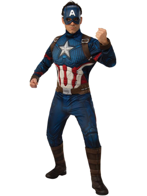 Disfraz de Capitan America Endgame DLX - Infinity War y Endgame