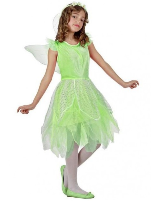 Disfraz de Hada Verde Infantil - Disfraces de Hadas, Elfos, Duendes para Niña