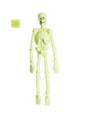 Comprar Esqueleto 90 cm Fosforescente - Calaveras y Esqueletos