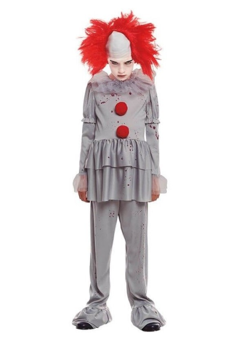 Disfraz De Payaso Asesino It Infantil - Disfraces de Halloween Pennywise