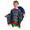 Poncho Mejicano Infantil - Disfraces de Mexicano para Niño