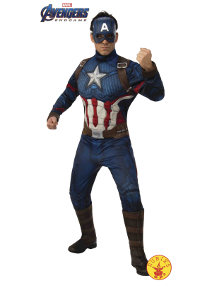 Disfraz de Capitan America Endgame DLX - Infinity War y Endgame
