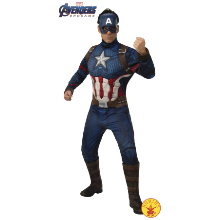 Disfraz de Capitan America Endgame DLX - Infinity War y Endgame