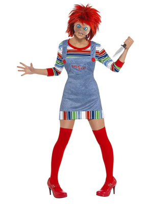 Comprar Disfraz de Muñeco Chucky Chica - Disfraces de Muñeco Diabolico