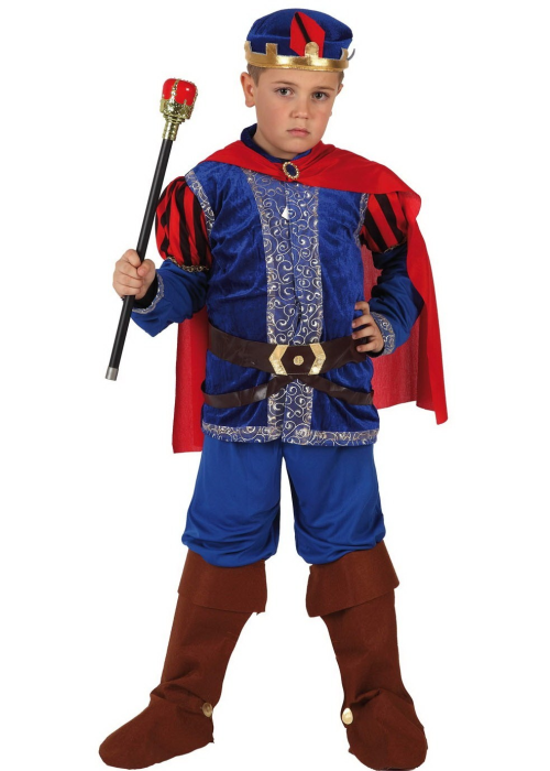 Disfraz de Principe Azul Infantil - Disfraces de Principes para Niños