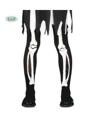 Collants Esqueleto Nenos