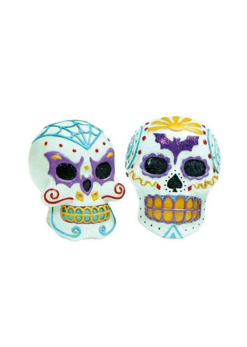 Calavera Porcelana Grande - HALLOWEEN