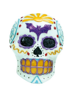 Calavera Porcelana Grande - HALLOWEEN