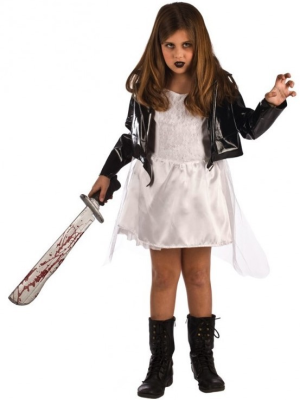 Disfraz de Muñeca Novia Diabolica Infantil - Disfraces de Muñeco Diabolico
