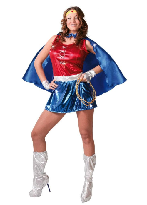 Disfraz de Wonder Heroina - Disfraces de Superheroinas para Mujer