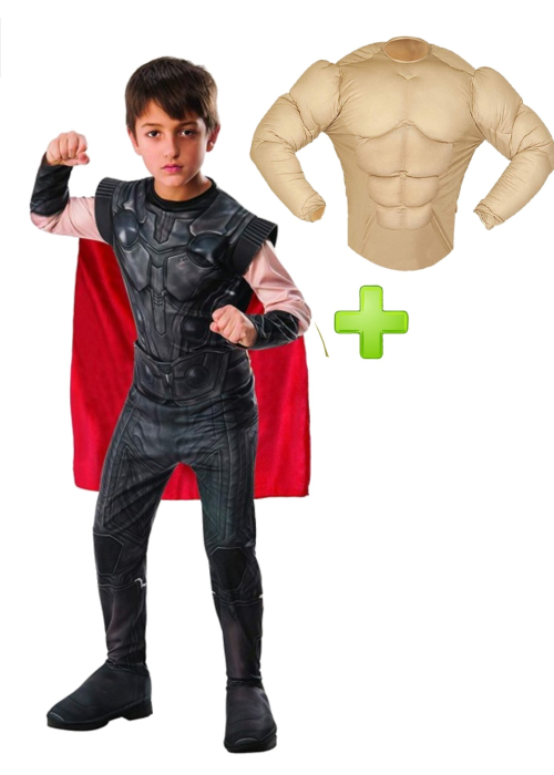 depositar humedad Alivio Comprar Disfraz de Thor con Musculos infantil - Packs de Thor