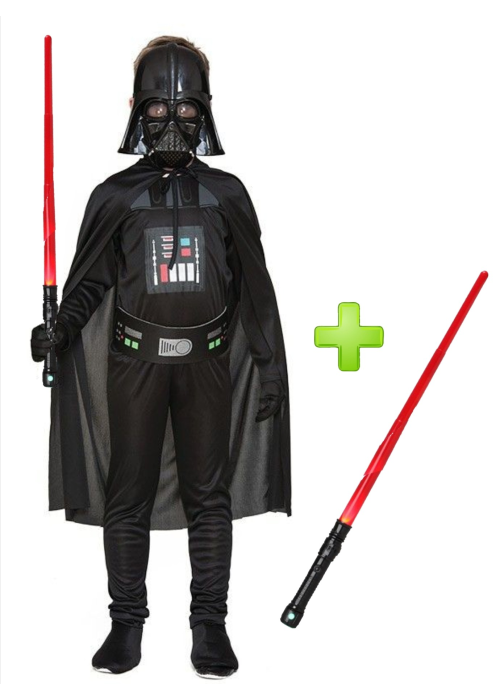 Disfraz de Darth Vader con Sable Laser - Packs Star Wars